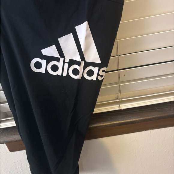 Adidas Men’s Black Joggers - Picture 2 of 3